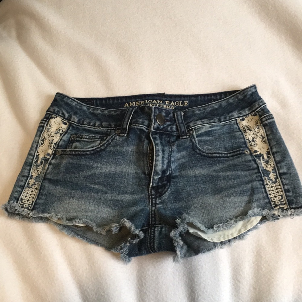 American Eagle Jean Short Shorts.